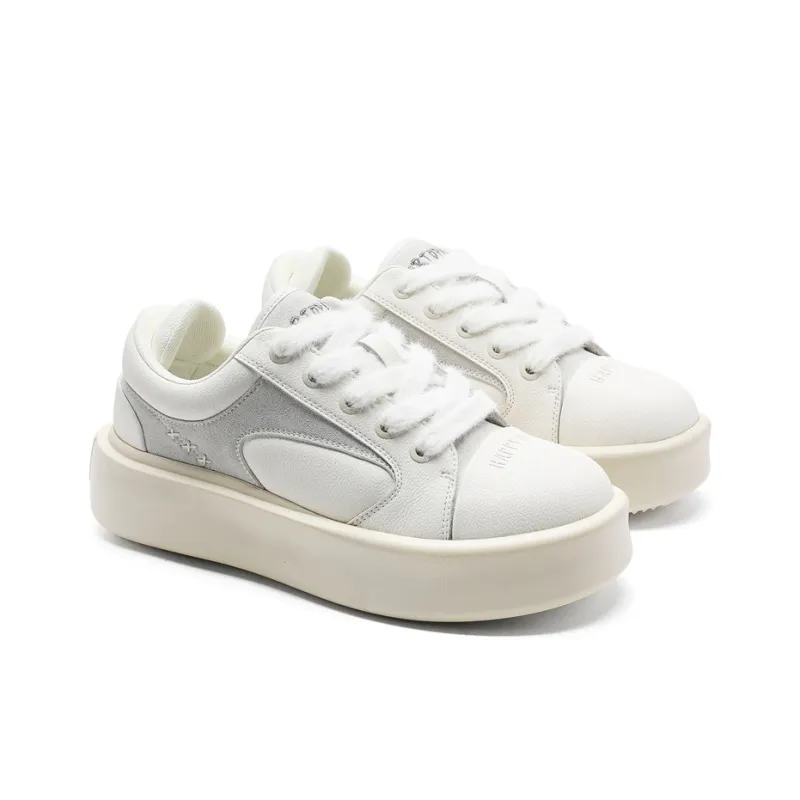 DGUMI Coverage Slip Resistant And Abrasion Resistant Low Top Skateboard Shoes Women's Koala Gray-1