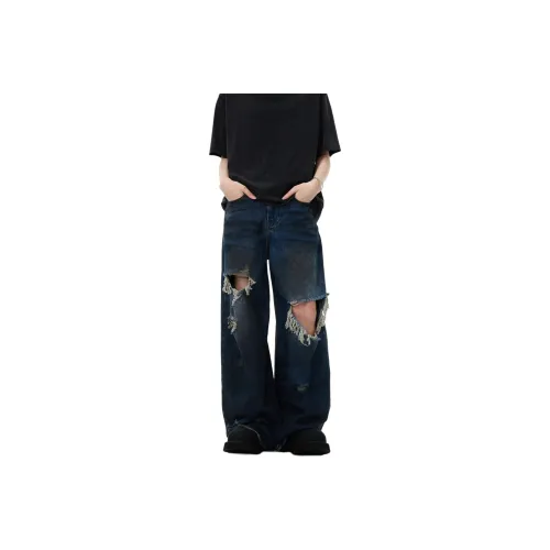 Pirkadat Jeans Unisex Blue