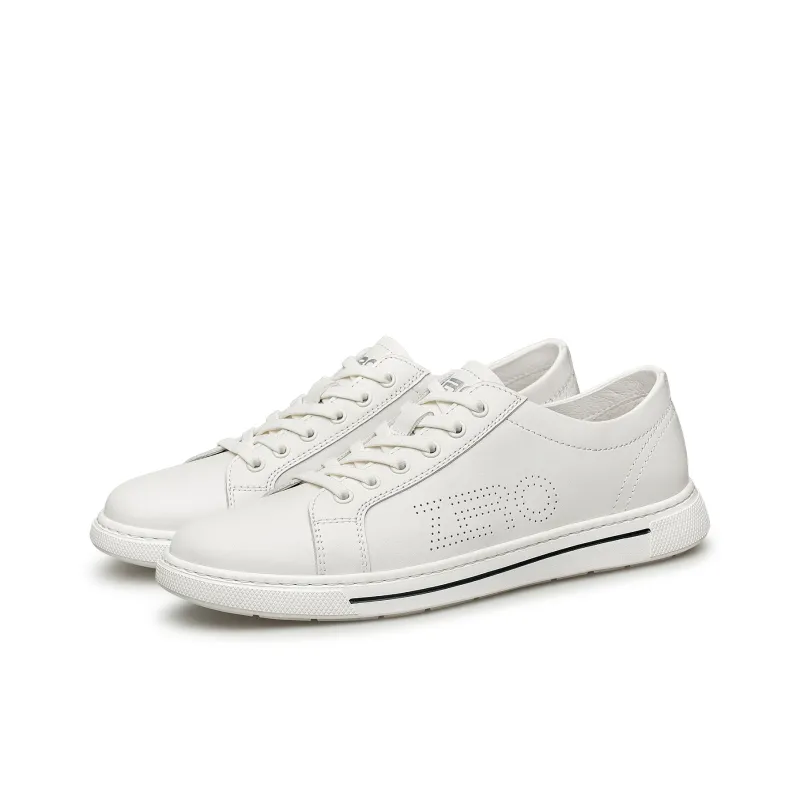 ZRO Coverage, Abrasion Resistant, Balanced, Lightweight, And Breathable Low Top Skateboard Shoes Men's White-1
