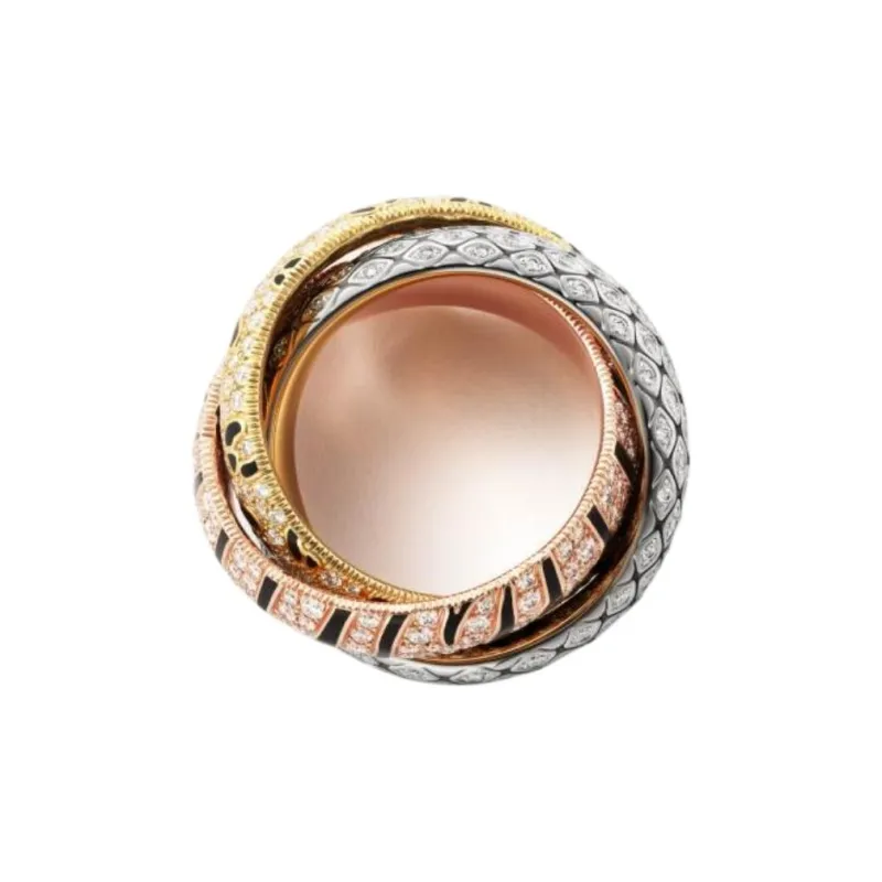 CARTIER 18K White Gold Rings Women's Gold-2