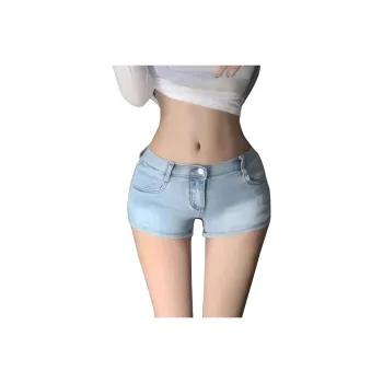 VSYS Sheath Denim Shorts Women's