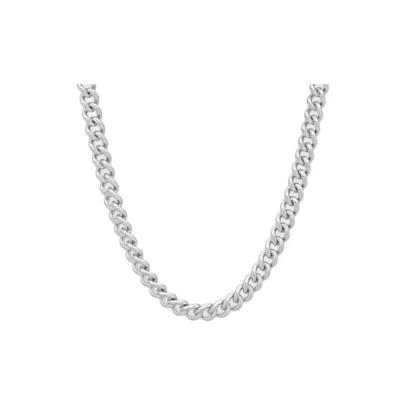 TOM WOOD 925 Sterling Silver Necklaces Men's Silver-0