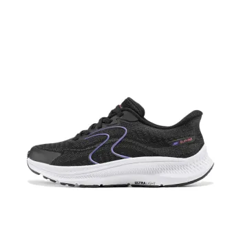 Skechers Women's GO Series Anti Slip Wear Resistant Low Top Running Shoes Women's Black