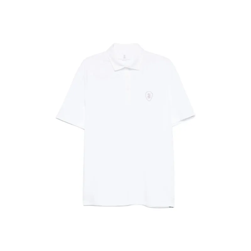 Brunello Cucinelli Stretch jersey Polo Shirt-0
