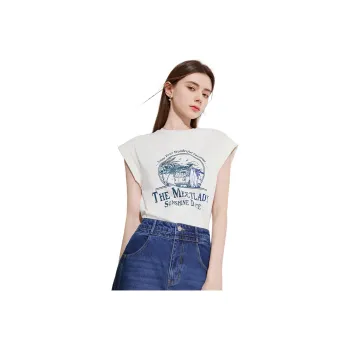 MEETLADY Flutter Sleeve T Shirt Women's