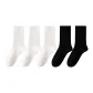 Hyaluronic Acid Mint Socks[Cream White 3 Pack+Black 2 Pack](Shopping Bag Included)