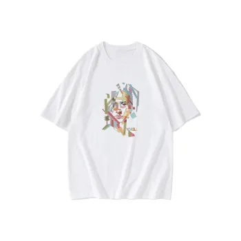 ABBY GODDESS Drop Shoulder Sleeve T Shirt Women's