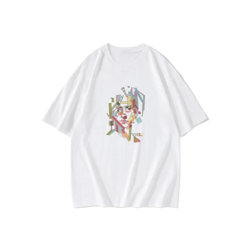ABBY GODDESS Drop Shoulder Sleeve T Shirt Women's-0