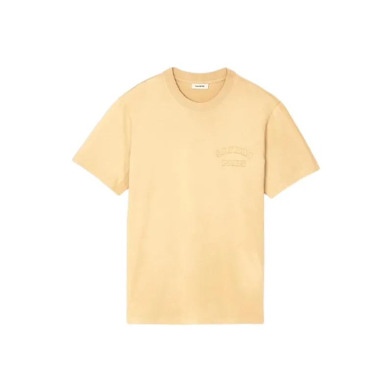 Sandro Logo lettering T shirt-0