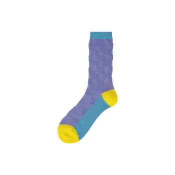 ISSEY MIYAKE Mid Calf Socks Women's 1 Pack Lavender
