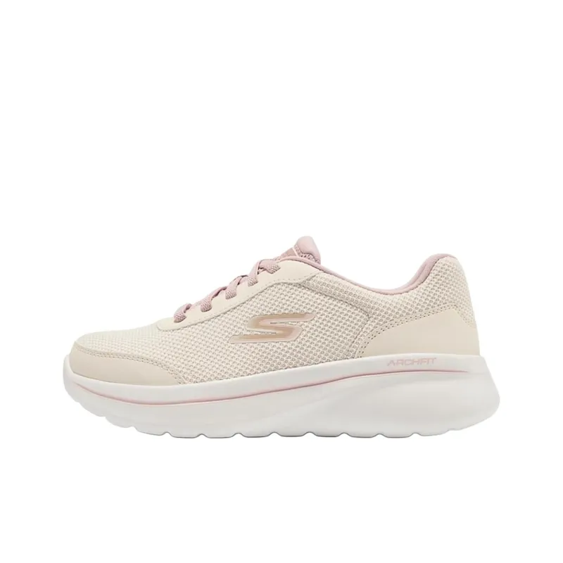 Skechers ArchFit Anti Slip Wear Resistant Low Top Casual Shoes Women's Natural-0