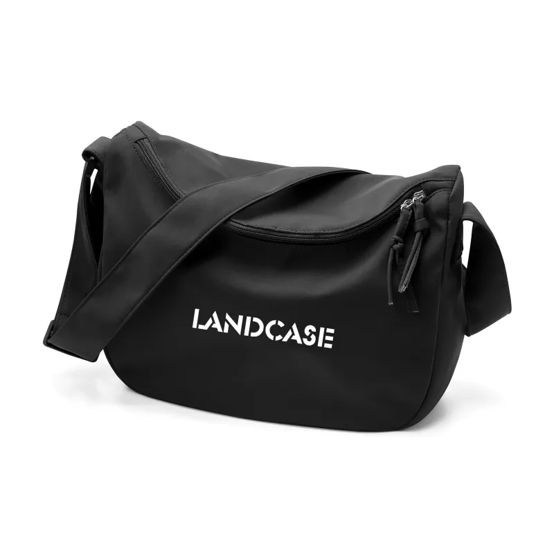 LANDCASE Fabric Shoulder Bag, Crossbody Bag, Dumpling Bag Unisex Multicolor-6