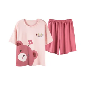 DAMOS·LOVE Pajama Set Women's Raspberry