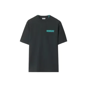 Burberry SS25 T Shirt Men's Black Blue