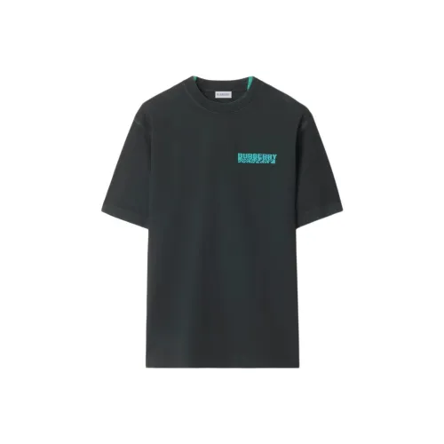 Burberry SS25 T Shirt Men's Black Blue