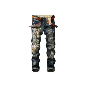 VIPGOOSE Jeans Unisex Blue ☆☆☆☆☆