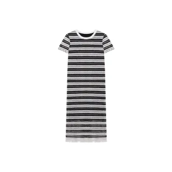 XIANGYING Short Sleeved Dress Women's