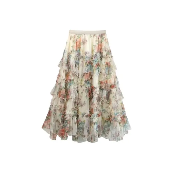 HUINIAN Casual Long Skirt Women's-1