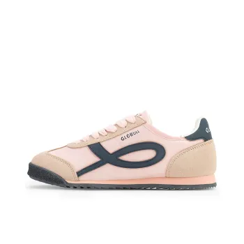 GLO BULL Slip Resistant, Abrasion Resistant, Breathable Low Top Casual Shoes Women's Pink Dark Blue