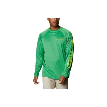 Columbia Collegiate PFG T Shirt Men's Green