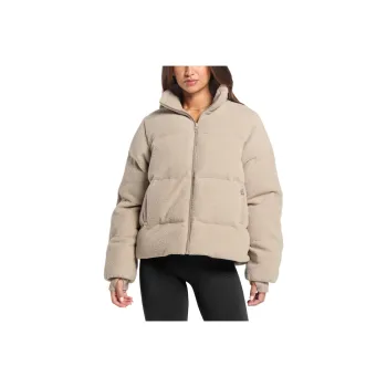 GYMSHARK Velvet feel Coat Women's Brown