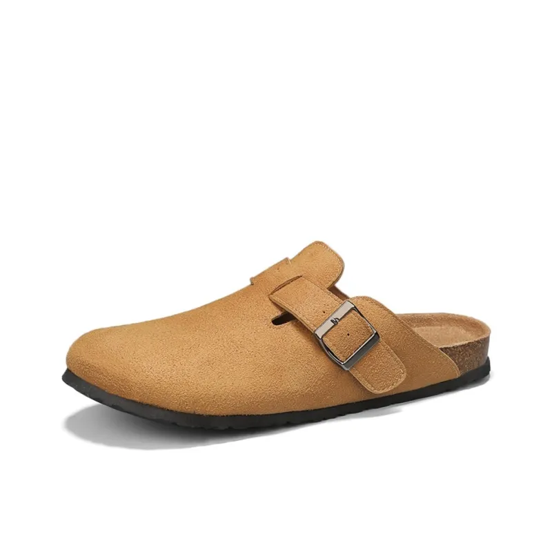 HACKBUTEER Closed Toe Slippers Unisex Box Included-2