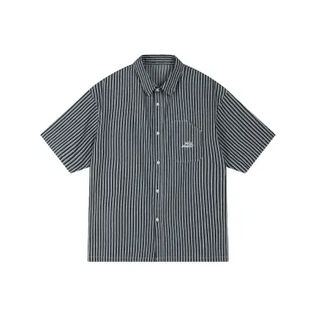 ACTUP Shirts Men Denim Blue