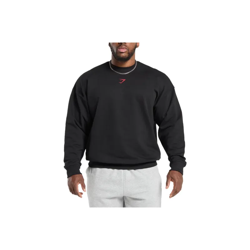 GYMSHARK Sweatshirt Men's Black-0