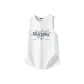 [Sports Antibacterial]White (Mk Big Blue Morning Flower Language)
