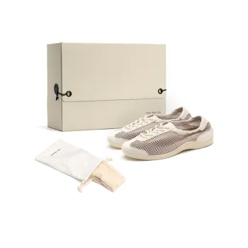 FOOT INDUSTRY Foot Industry Mesh Ballet German Army Trainers Unisex Antique White