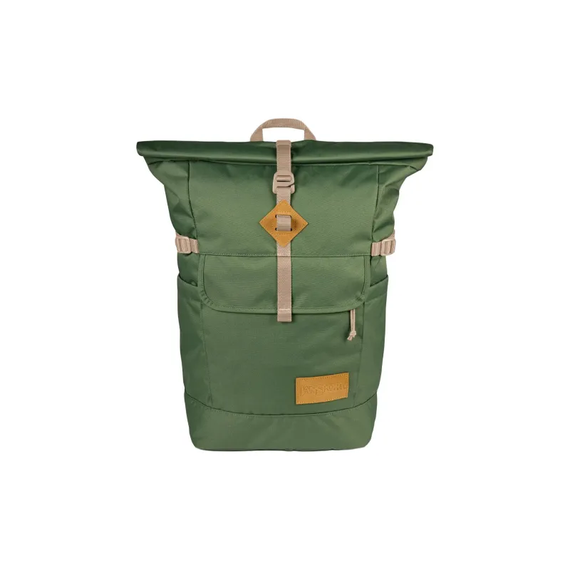 JanSport Polyester Backpack Travel Bag 31L Unisex Green-0