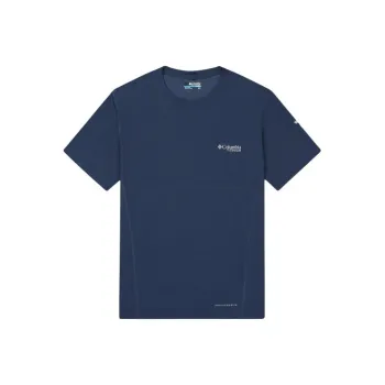 Columbia Titanium Collection City Outdoor Collection T Shirt Men's Blue