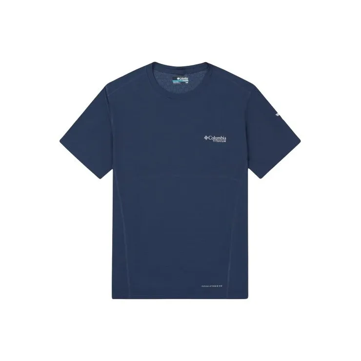 Columbia Titanium Collection City Outdoor Collection T Shirt Men's Blue-0