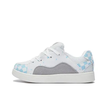 MEXICAN Low Top Skateboard Shoes Women's White Blue