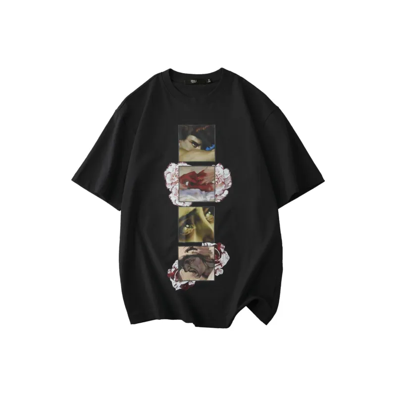 Pin Li T Shirts Men Black-0