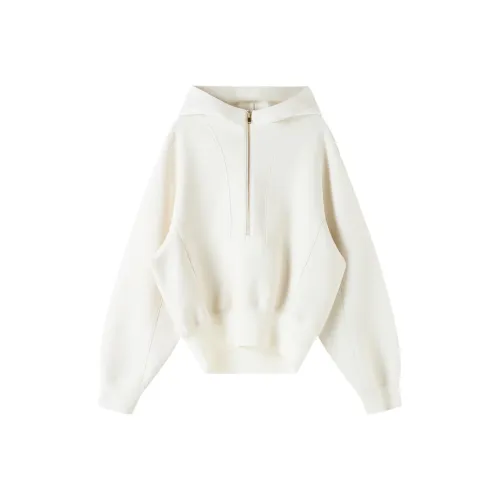 SHUXI Sweatshirt Women's Stream Water White
