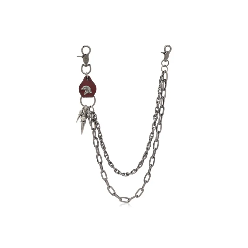 ALIEN BANG Alloy + PU Pants Chains Unisex-4
