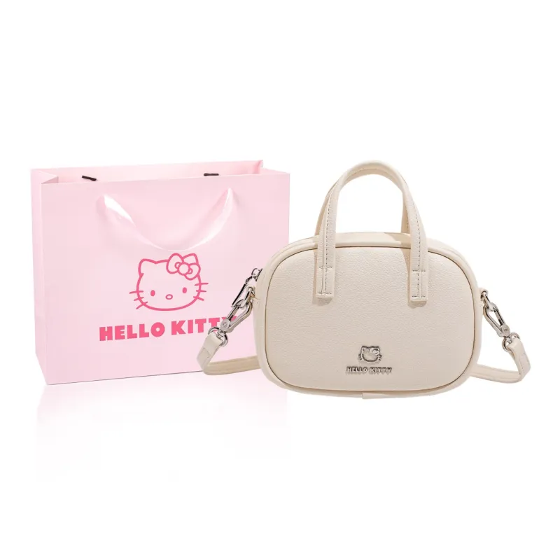 MESUCA ×Sanrio Collaboration Kitty Series PU Shoulder Bag, Crossbody Bag, Handbag Women's Multicolor-1