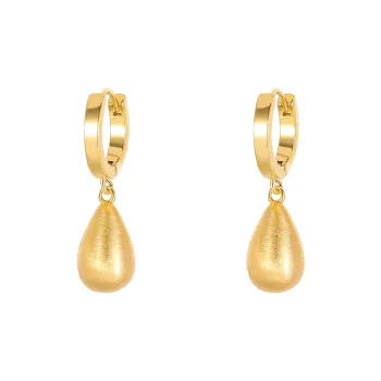 ONEKISS Gold Plated Copper Earrings Women's