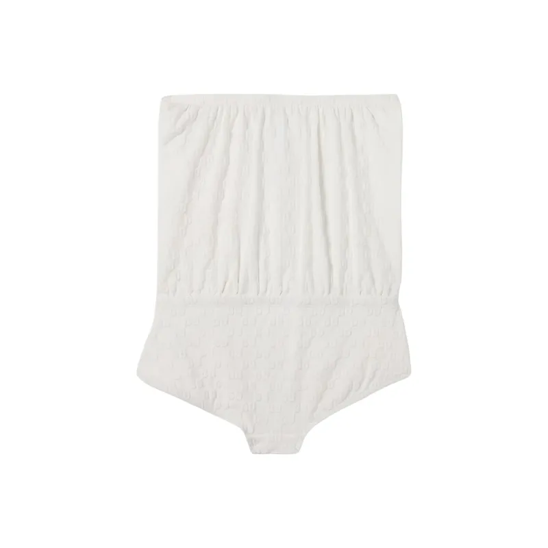 GUCCI FW25 One piece Swimsuit Women's White-1