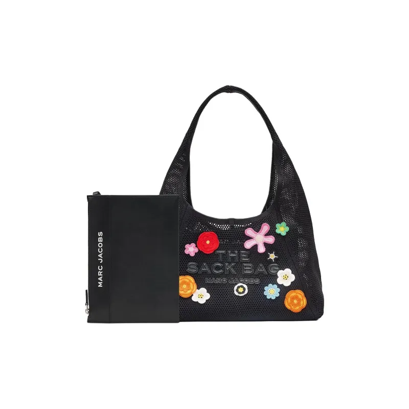 MARC JACOBS The Daisy Crochet Sack Bag-4