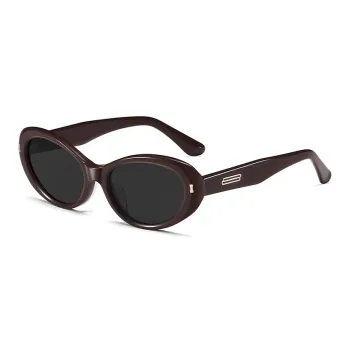 CAPONI Plate Cat Eye Sunglasses Unisex