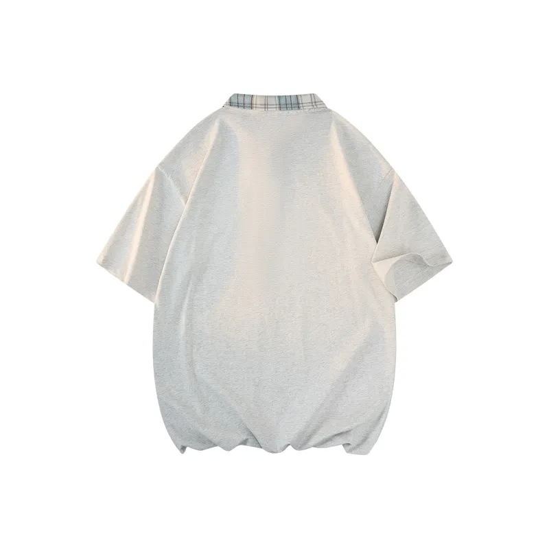 Qnxeey Polo Shirts Unisex-5
