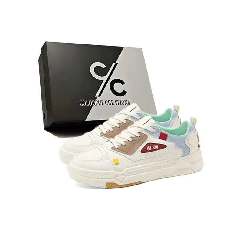 Colorful Creations Low Top Skateboard Shoes Men's-0
