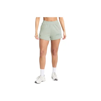 GYMSHARK Campus Classics Graphic Sweat Shorts Sports Shorts Women's Lime Gray