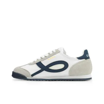 GLO BULL Abrasion Resistant, Breathable, Lightweight Low Top Casual Shoes Unisex Beige Dark Blue