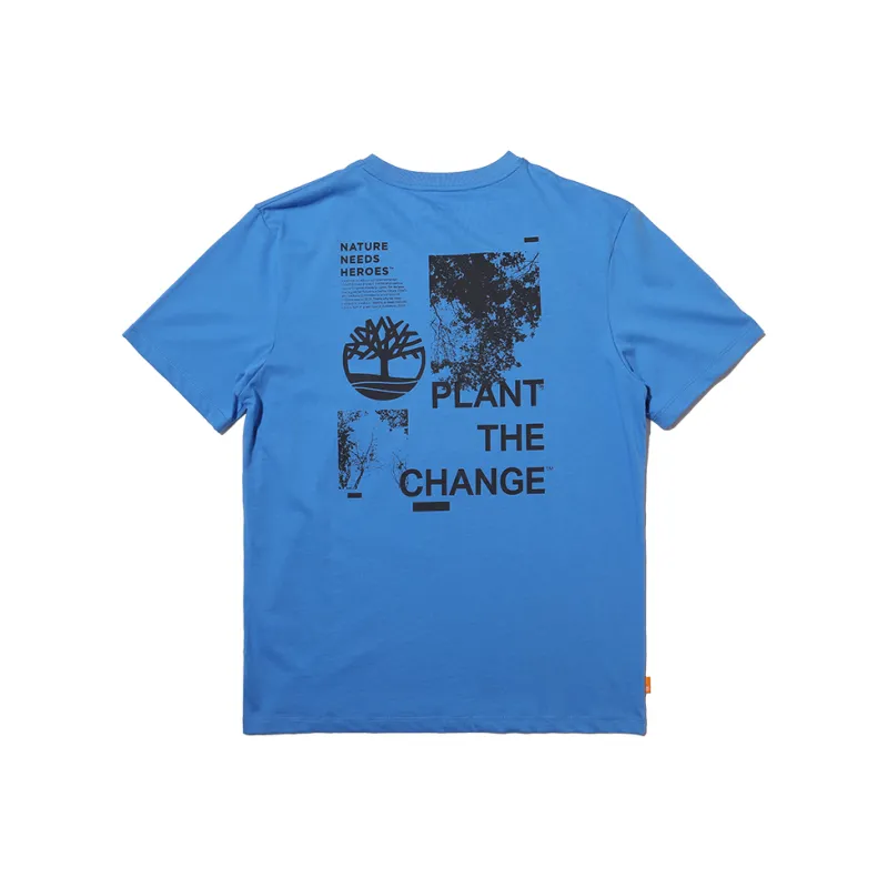 Timberland T Shirts Men Blue-1