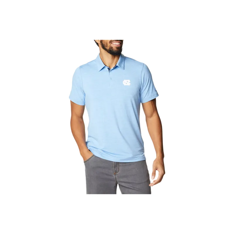 Columbia Collegiate Tech Trail Omni Shade™ Polo Shirt Men's Blue-0