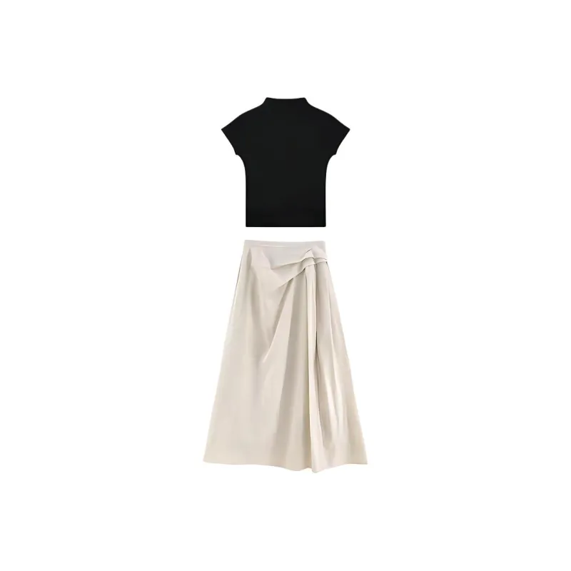 ZCDECO Two Piece Skirt Sets Women's-0