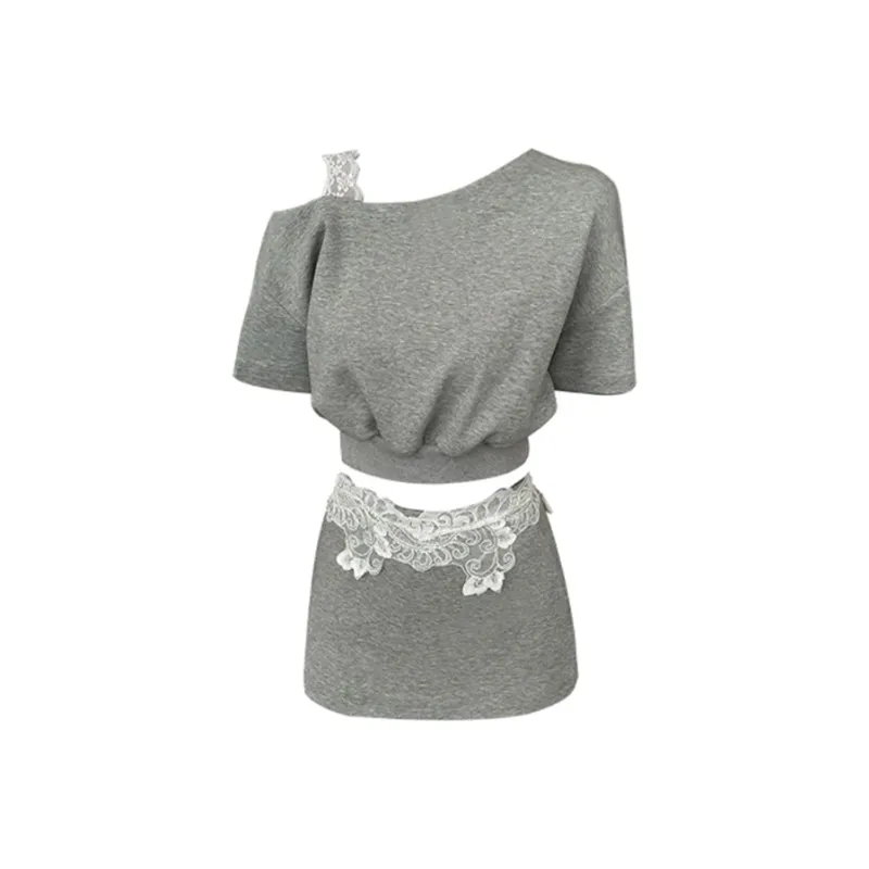 Pa33word Two Piece Skirt Sets Women's-18